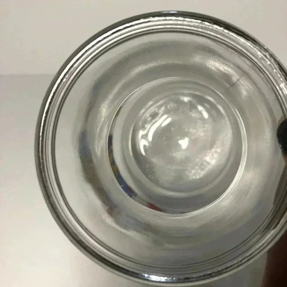 Vintage DISNEY Winnie the Pooh Glass Container - Picture 4 of 4